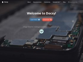 Docsy screenshot
