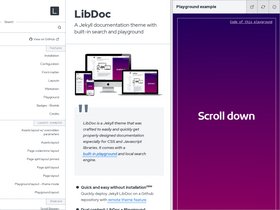 Jekyll LibDoc screenshot